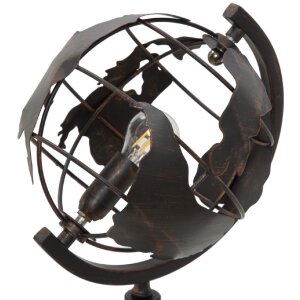 Mauro Ferretti lampă de masă world economy E14 24x20x40 cm întuneric