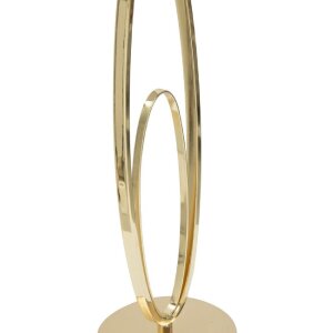 Mauro Ferretti lampă de masă Glam Flush E27 Ø 30x58 cm crem auriu