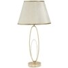 Mauro Ferretti lampă de masă Glam Flush E27 Ø 30x58 cm crem auriu