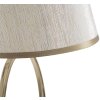 Mauro Ferretti Tischlampe Glam Flush E27 Ø 24x47 cm goldfarben creme