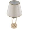 Mauro Ferretti Tischlampe Glam Flush E27 Ø 24x47 cm goldfarben creme