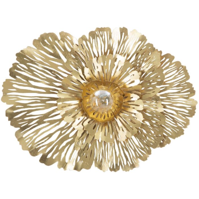 Mauro Ferretti lumina de perete Ibis E27 56.5x12x42.5 cm auriu