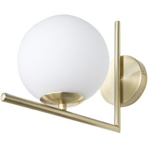 Mauro Ferretti lampă de perete Glamy E14 15x25x22 cm aur alb