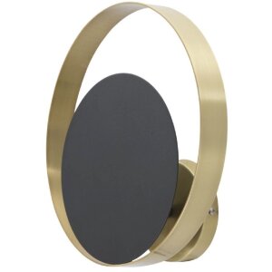 Mauro Ferretti Wandleuchte Shuttle E14 25x8x25 cm gold...