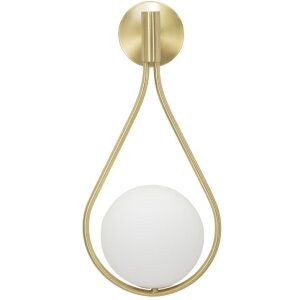 Mauro Ferretti lampă de perete Glamy Ablegen E14 24x20x52 cm aur alb