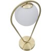 Mauro Ferretti lampă de masă Glamy Ablegen E14 25x18x50 cm aur alb