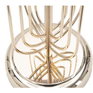 Mauro Ferretti lampă de masă Krista E27 Ø 33x64 cm roz auriu