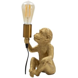 Mauro Ferretti lampă de masă monkey E27 17x14.5x25 cm aur