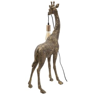 Mauro Ferretti lampă de masă Giraffe E27 40x22x80 cm aur antic