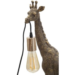 Mauro Ferretti lampă de masă Giraffe E27 28x16x60 cm aur antic