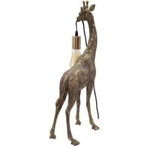 Mauro Ferretti lampă de masă Giraffe E27 28x16x60 cm aur antic
