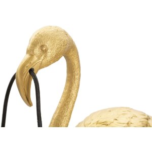 Mauro Ferretti Tischlampe Flamingo E27 37x19x59 cm gold