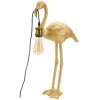 Mauro Ferretti Tischlampe Flamingo E27 37x19x59 cm gold