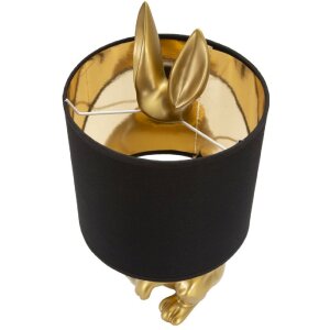 Mauro Ferretti lampă de masă rabbit E27 Ø 20x43 cm aur negru