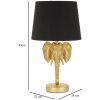 Mauro Ferretti Tischlampe Elefant E27 Ø 25x43 cm gold schwarz