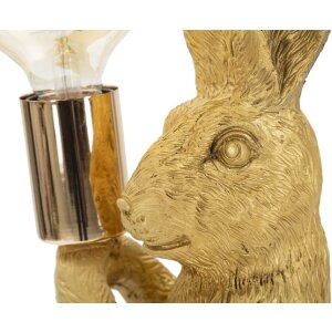 Mauro Ferretti lampă de masă rabbit E27 13x17x35,5 cm aur