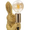 Mauro Ferretti lampă de masă rabbit E27 13x17x35,5 cm aur