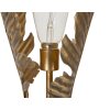 Mauro Ferretti Tischlampe Palme E27 Ø 26x65 cm gold