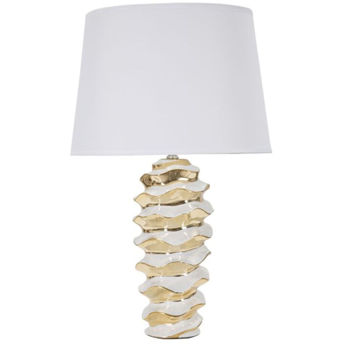 Mauro Ferretti lampă de masă Glam-Weltraum E27 Ø 33x53 cm aur alb