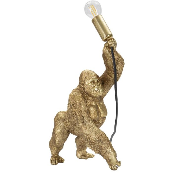 Mauro Ferretti Gorilla lampă de masă E14 22.5x16x40 cm aur