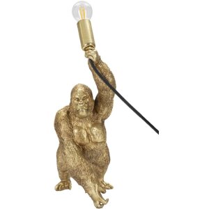 Mauro Ferretti Tischlampe Gorilla E14 22,5x16x40 cm gold