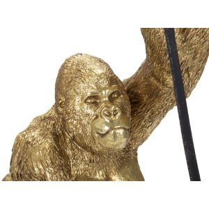 Mauro Ferretti Gorilla lampă de masă E14 22.5x16x40 cm aur