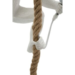 Mauro Ferretti plafonieră monkey E27 Ø 27x32x60 cm alb maro