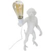 Mauro Ferretti lampă de masă monkey E27 Ø 26x34x55 cm alb