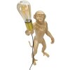 Mauro Ferretti lampă de masă monkey E27 Ø 26x34x55 cm aur