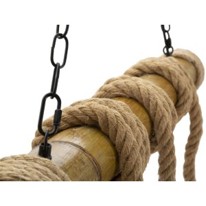 Mauro Ferretti plafonieră bambus frânghie 6-lumină...