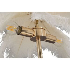 Mauro Ferretti lampă de masă palmier 2-light E14 Ø 40x55 cm aur alb