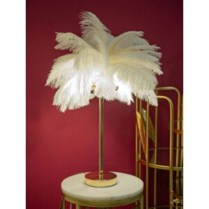 Mauro Ferretti lampă de masă palmier 2-light E14 Ø 40x55 cm aur alb