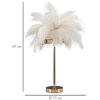 Mauro Ferretti lampă de masă palmier 2-light E14 Ø 40x55 cm aur alb