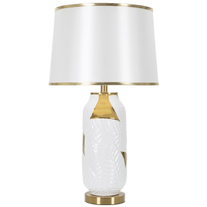 Mauro Ferretti lampă de masă ceramică E27 Ø 40x70 cm aur alb