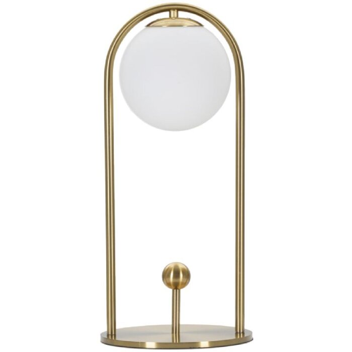 Mauro Ferretti lampă de masă Glamy Arc E14 Ø 21x47 cm aur alb