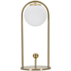 Mauro Ferretti Tischleuchte Glamy Arc E14 Ø 21x47...