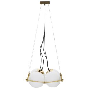 Mauro Ferretti Deckenleuchte Japan Quadrat 4-flammig E27...