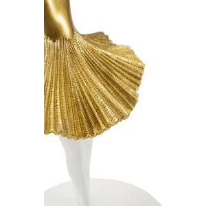 Mauro Ferretti lampă de masă Dancer E27 Ø 28x64 cm aur alb