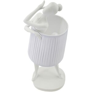 Mauro Ferretti lampă de masă Ballet E14 Ø 29x25x62,5 cm alb