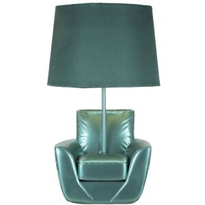 Mauro Ferretti Tischleuchte Jahrhundertmitte E27 26x43 cm...