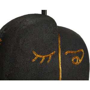 Mauro Ferretti Tischleuchte Tribal E27 Ø 27,5x39,5 cm braun gold