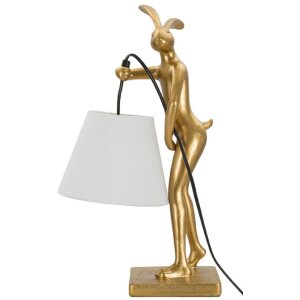 Mauro Ferretti Tischleuchte Kaninchenbestand E14 26x16x47...