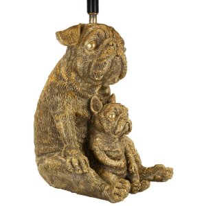 Mauro Ferretti Tischleuchte Hund E27 Ø 26x43,8 cm...