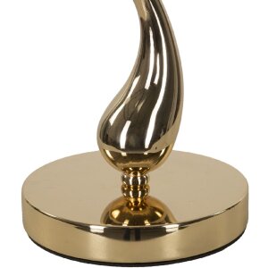 Luminoare de masă Mauro Ferretti Cart E27 ∅ 25 x 47 cm alb auriu