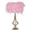 Luminoarea de masă Mauro Ferretti Tarty E27 Ø 25x54 cm roz gold