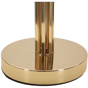 Luminoare de masă slim Mauro Ferretti E27 Ø 28 x 53 cm alb auriu