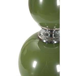 Mauro Ferretti Tischleuchte Eva Zwei E27 Ø 38x65 cm grün schwarz