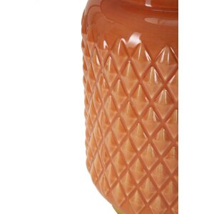 Lampa de masă Mauro Feretti patrulat E27 ⌀ 28x44 cm oranj