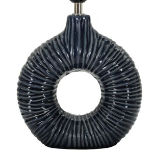 Lampa de masă Mauro Ferretti Seto E14 28,5 x 15 x 43 cm albastru