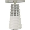 Mauro Ferretti Tischleuchte Candela E27 Ø 25x41 cm weiß silber